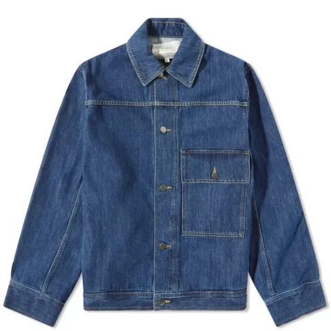 Lazar Washed Denim Jacket