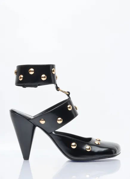 Jade Leather Pumps