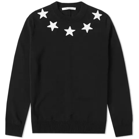Stars Crew Neck Knit