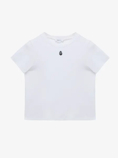 Embroidered Skull T-Shirt