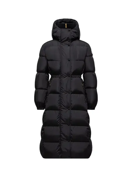 Women Chamer Long Jacket Black