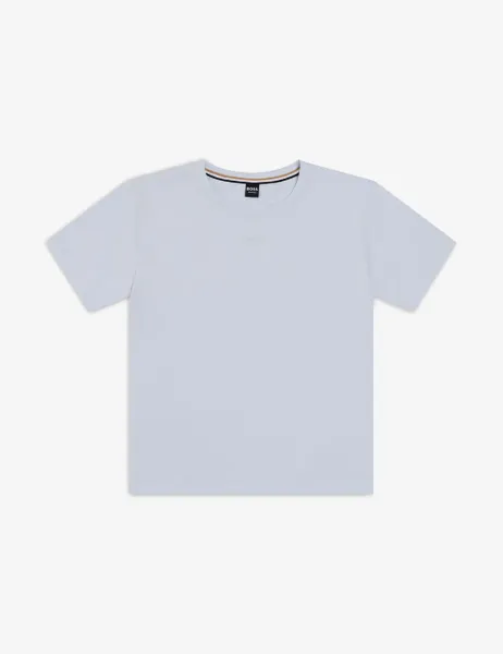 Cotton Rich Lounge T-Shirt Light Blue