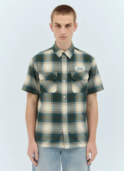 Ombre Check Shirt