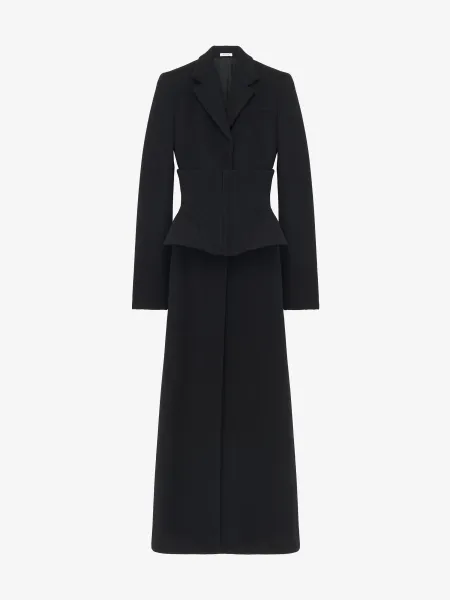 Wool Cashmere Long Coat