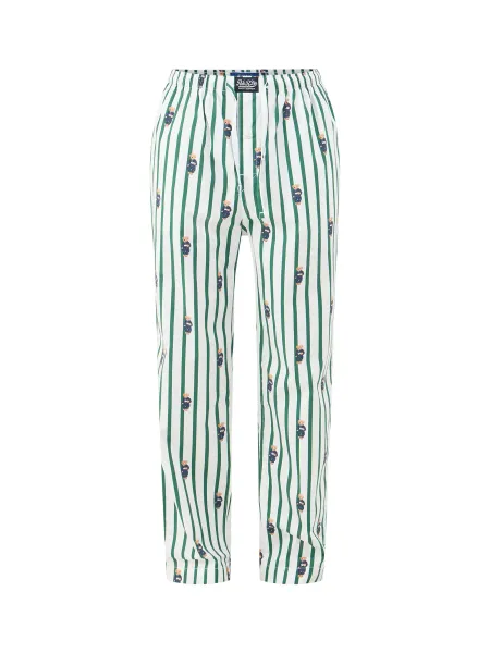 Polo Ralph Lauren Bear Stripe Cotton Pyjama Bottoms