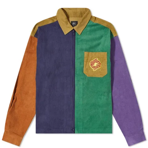 Lizards Zip Corduroy Overshirt