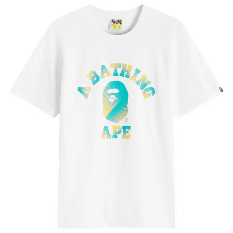Halftone Dot College T-Shirt