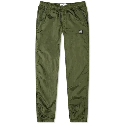 Garment Dyed Nylon Metal Ripstop Sweat Pant