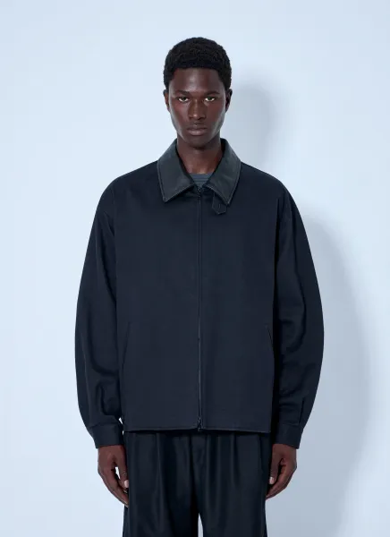 Sulfur Dyed Brush Chino Zip Jacket