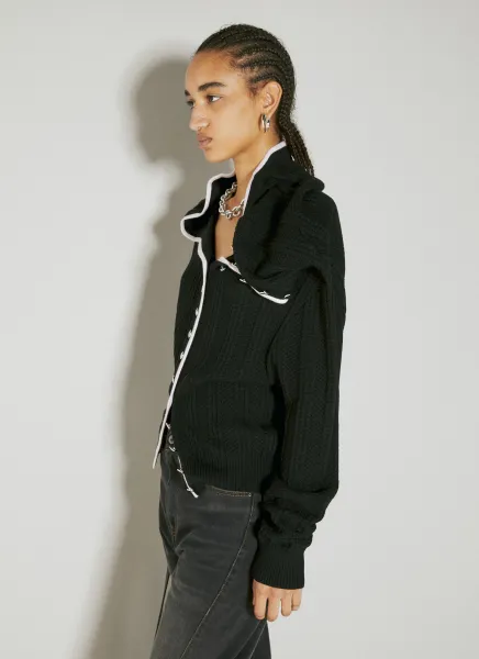 Chain Necklace Cardigan