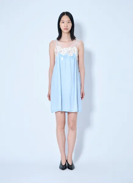 Taped Slip Mini Dress