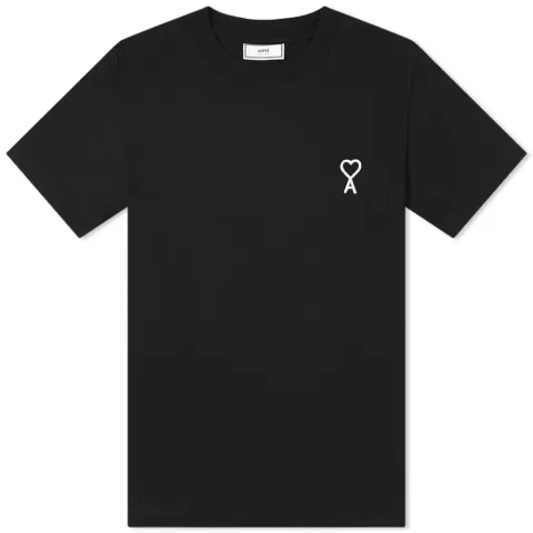 AMI Embroidered Heart Tee