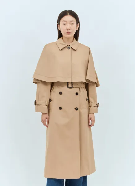 Classic Trench With Cape