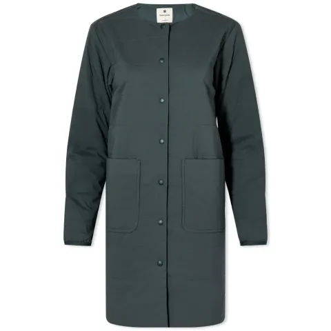 Flexible Insulated Long Cardigan