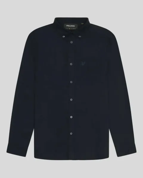 Lyle & Scott Tonal Button Down Oxford Shirt
