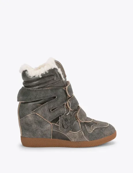 Mavis Leather Trainers Brown
