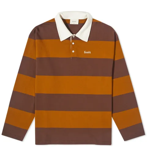 Match Block Stripe Rugby Shirt