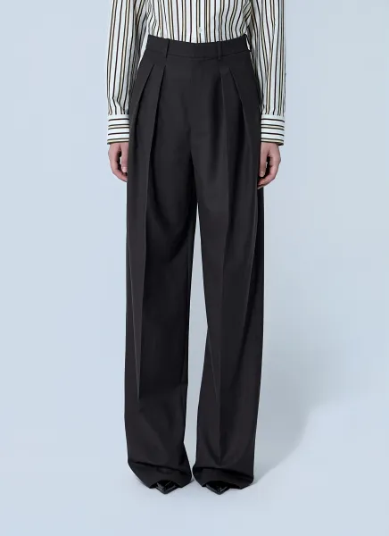 Wool Chiné Pants