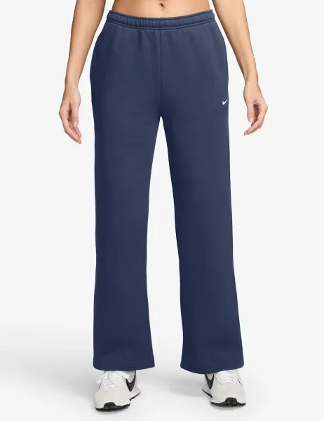 Nike Studio Cotton Rich Fleece Joggers Dark Navy