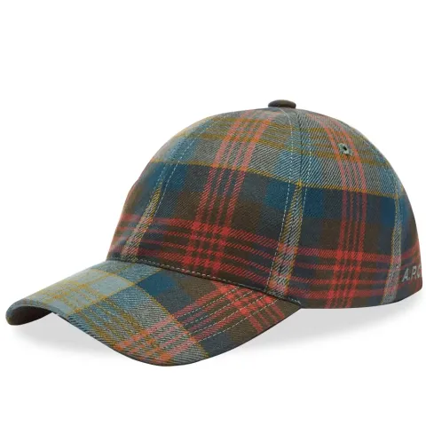 A.P.C. Charlie Check Wool Cap