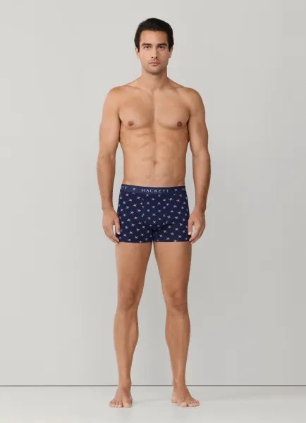 Three Pack Logo Cotton Trunks
