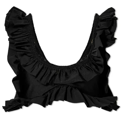 Allover Ruffle Bikini Top