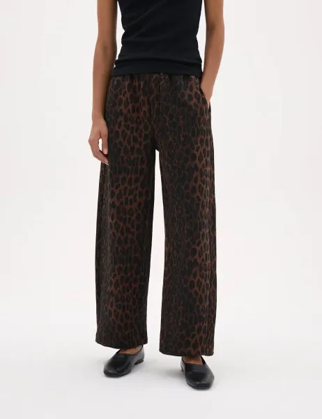 HUSH Pure Cotton Straight Leg Joggers