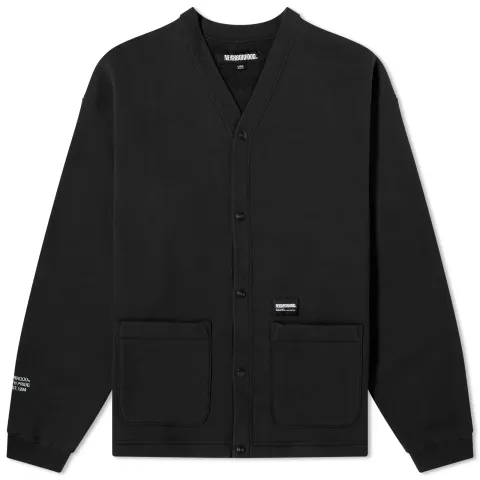 Plain Sweat Cardigan