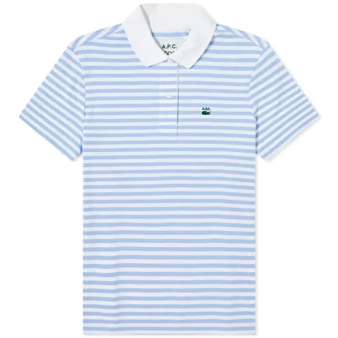 A.P.C. x Lacoste Stripe Polo