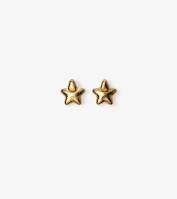 Star Earrings in Gold