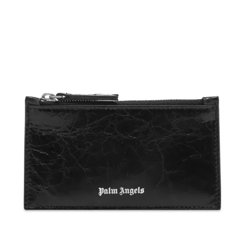 Crinkle Leather Cardholder
