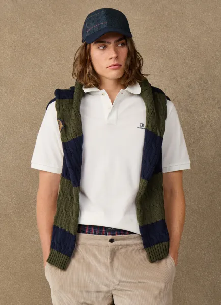 Classic Fit Short Sleeve Branded Polo