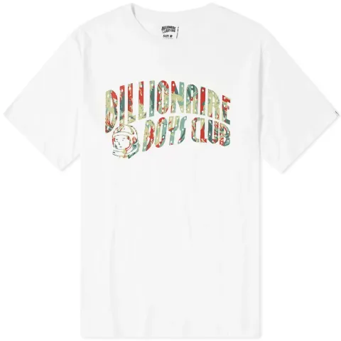 Reflective Lizard Camo Logo Tee