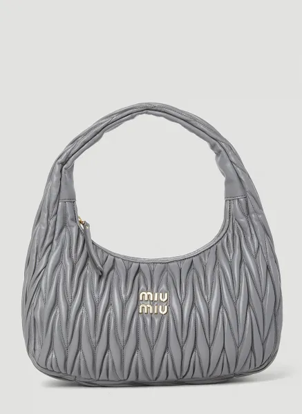 Wander Matelassé Hobo Bag