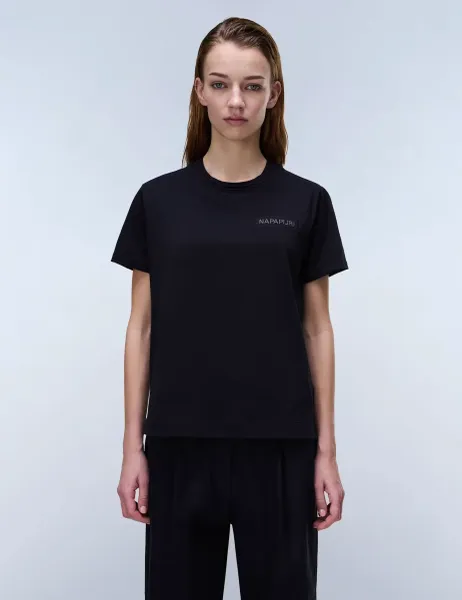 Napapijri Claro Pure Cotton T-Shirt Black