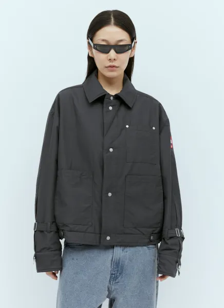 Padded Trucker Strap Jacket