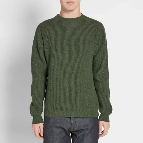 Chunky Rib Crew Knit