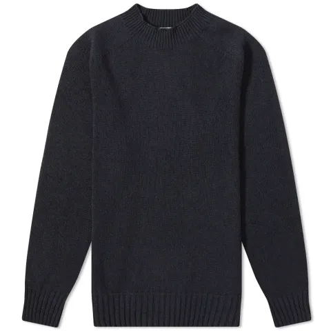 Saddle Crew Neck Knit