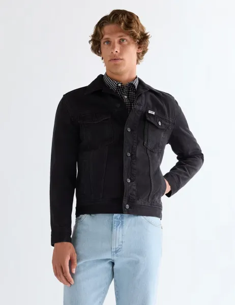 Wrangler Classic Denim Jacket Blue Denim