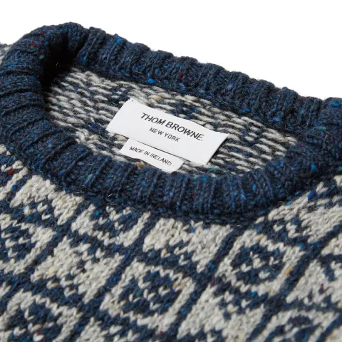 Donegal Fun Mix Fair Isle Sweater