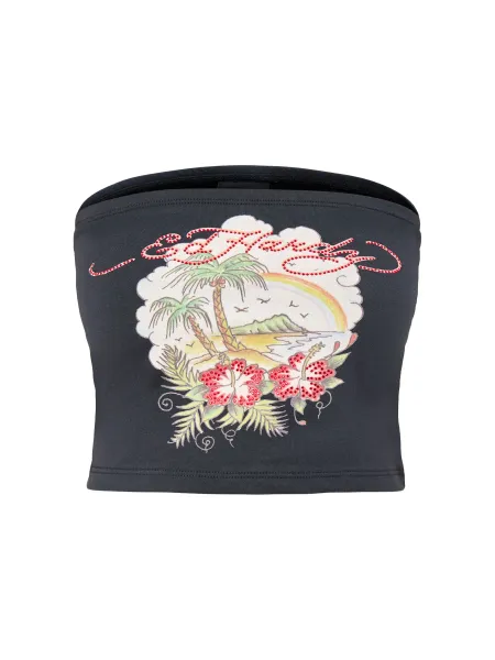 Paradise Tattoo Bandeau Top