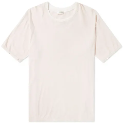 Oversize Double Collar Destroyed Tee