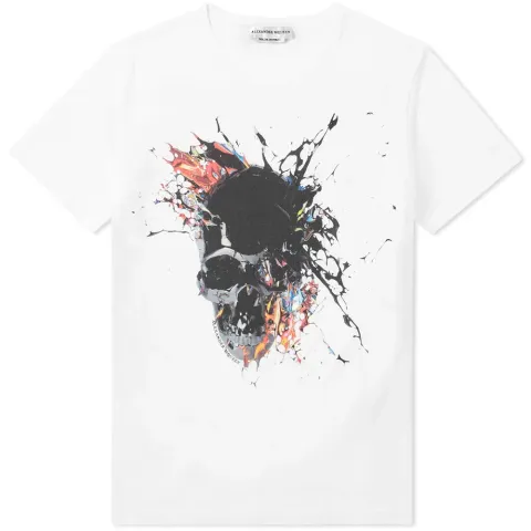 Paint Skull Printed Tee
