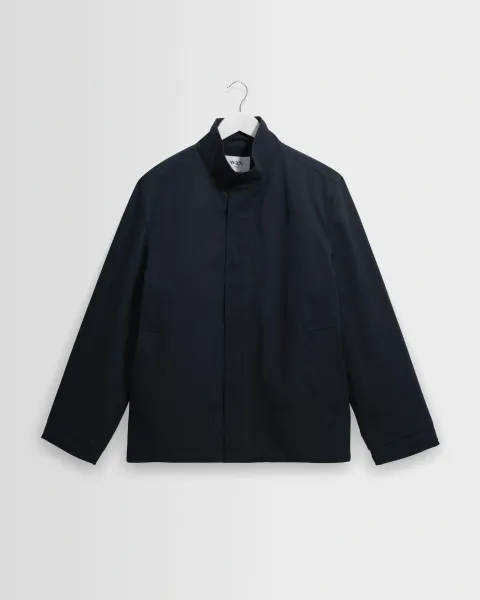 Marsden - Dark Navy Water Repellent Twill Jacket