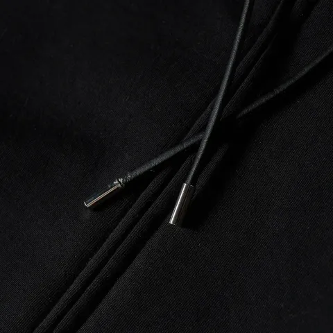 Woven Logo Zip Hoody