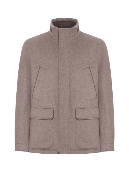 Cashmere Jacket Brown