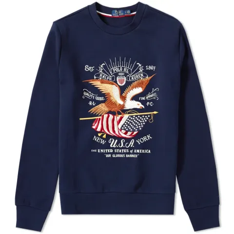 Eagle Embroidered Sweat