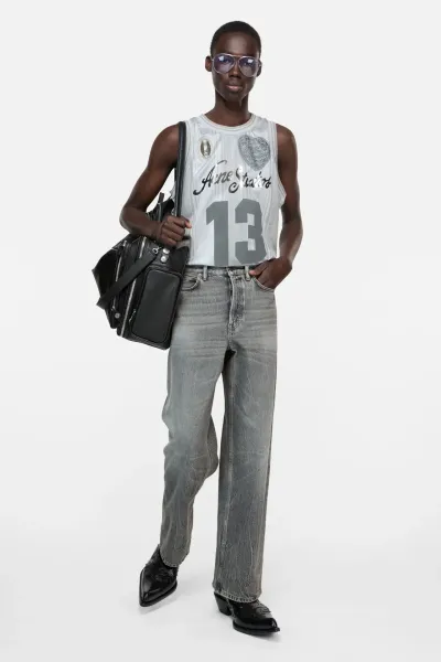 Sports jersey tank top