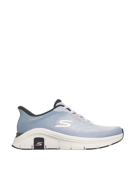 Skechers Slip-ins Relaxed Fit Flex Soft Icon Trainers Light Blue