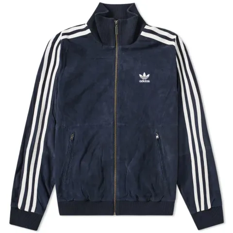 Suede Track Jacket